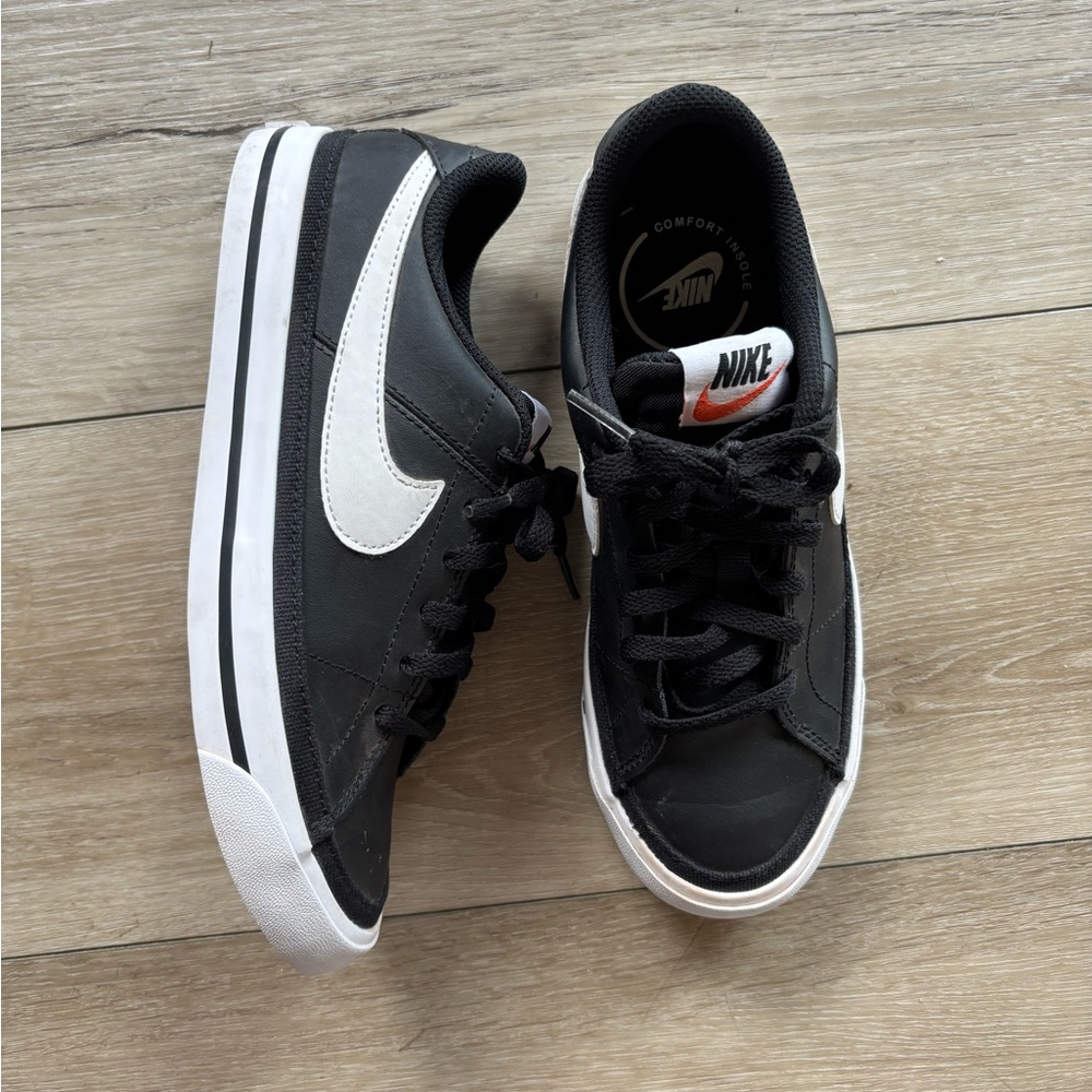 Big Kids Black Nike Court Legacy Size 5Y